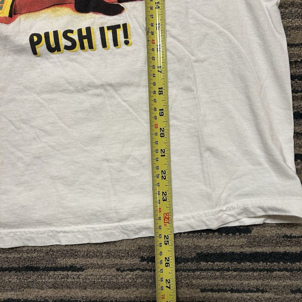 Salt-N-Pepa "Push It" Graphic T-Shirt Small White Hip Hop Rap 90s Style Tee - Picture 6 of 10